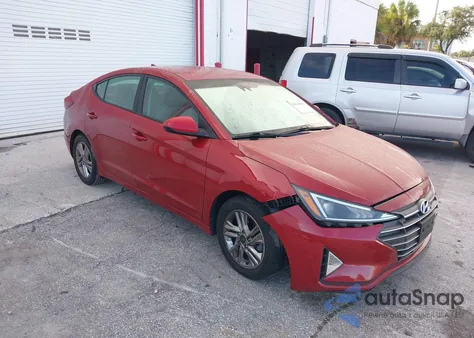 2020 Hyundai Elantra Sel/Value/Limited из США, поврежденный, VIN KMHD84LF0LU970750